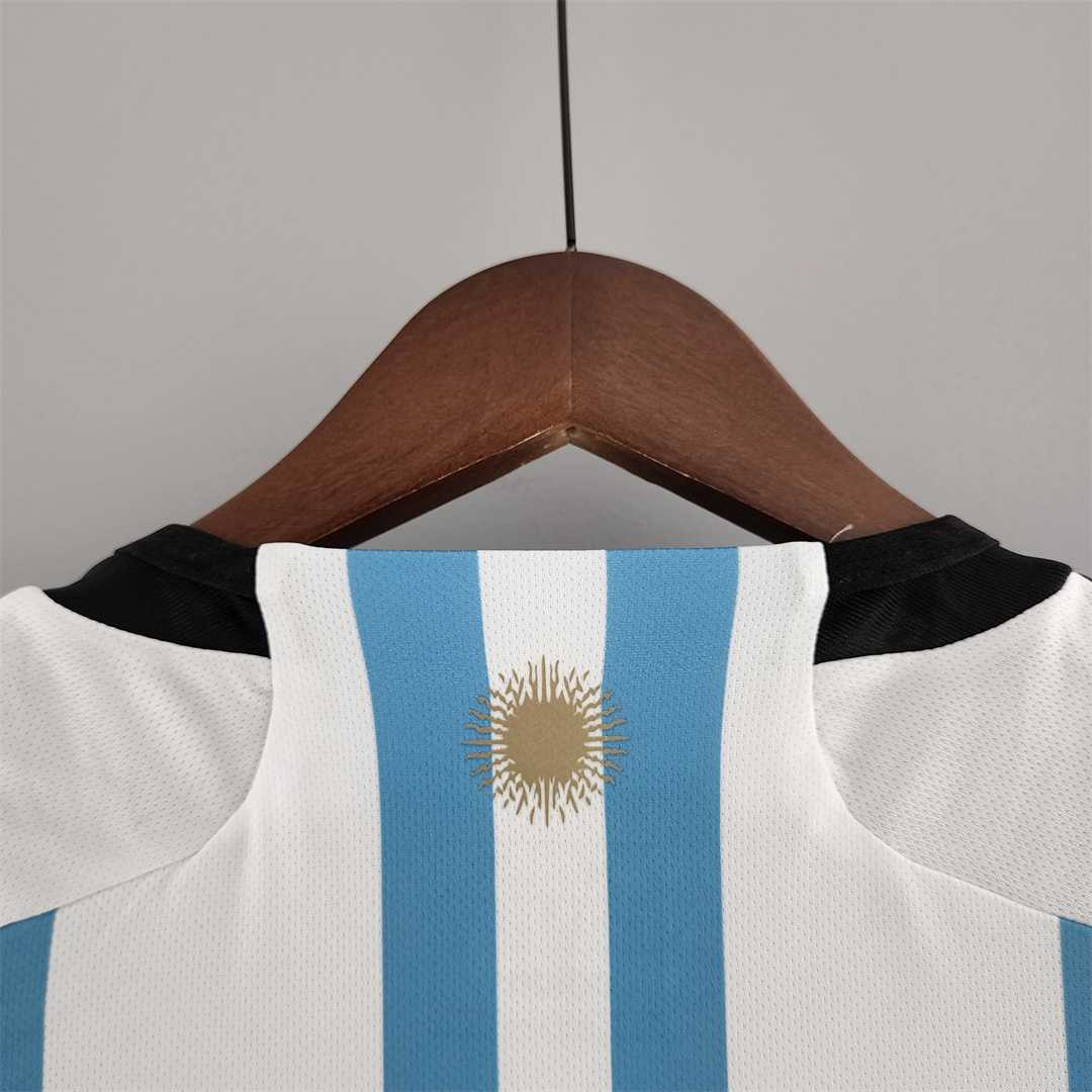 Camiseta Retro Argentina Edición Final del Mundial 2022