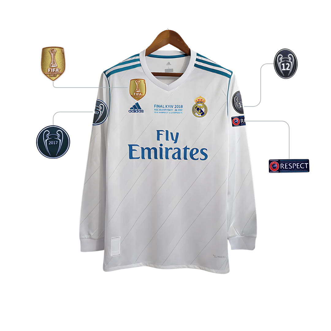 Camiseta Retro Real Madrid 17/18 Local
