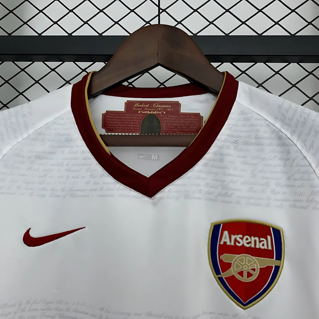 Camiseta Retro Arsenal 07/08 Visita