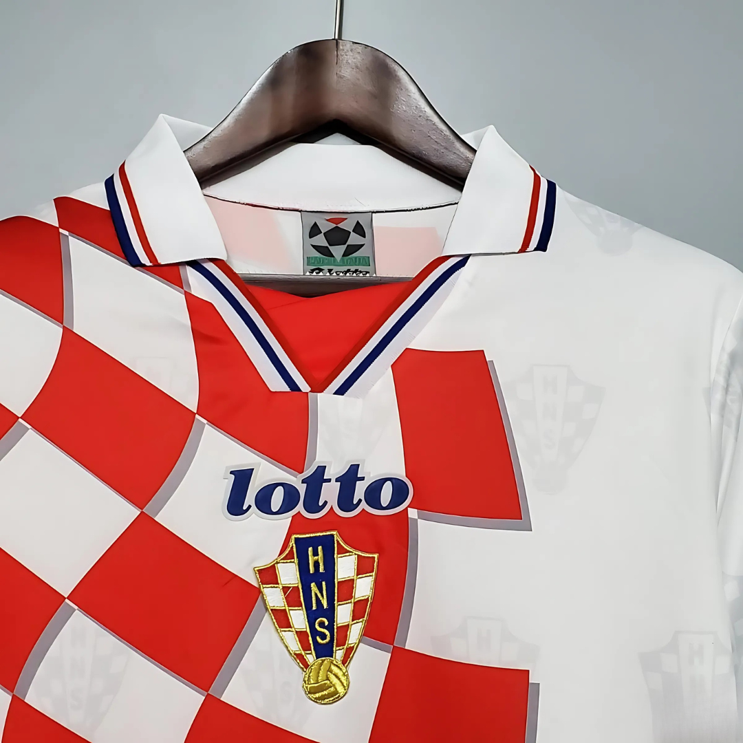 Camiseta Retro Croacia 1998 Visita