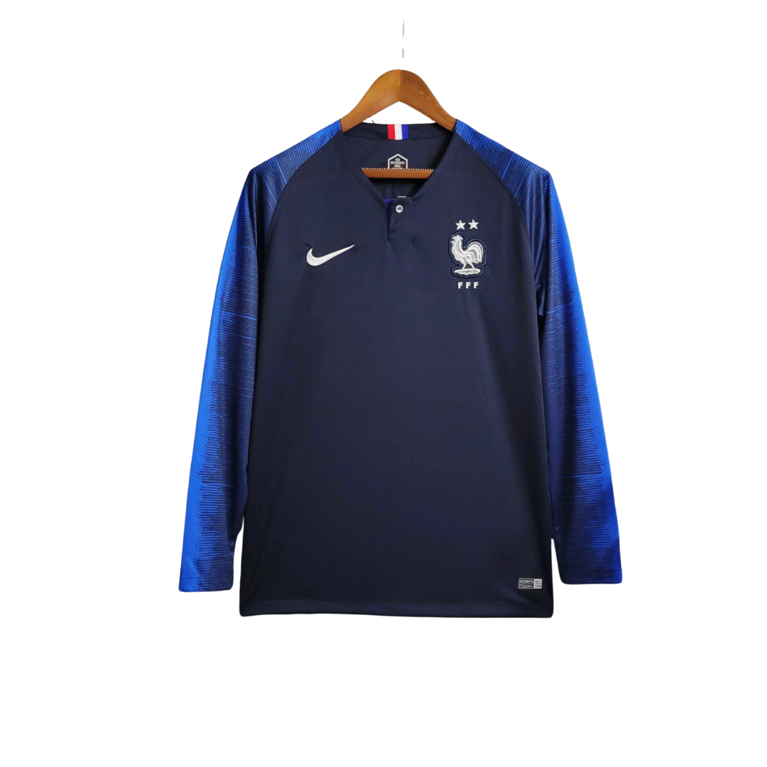 Camiseta Retro Francia 2018 Local