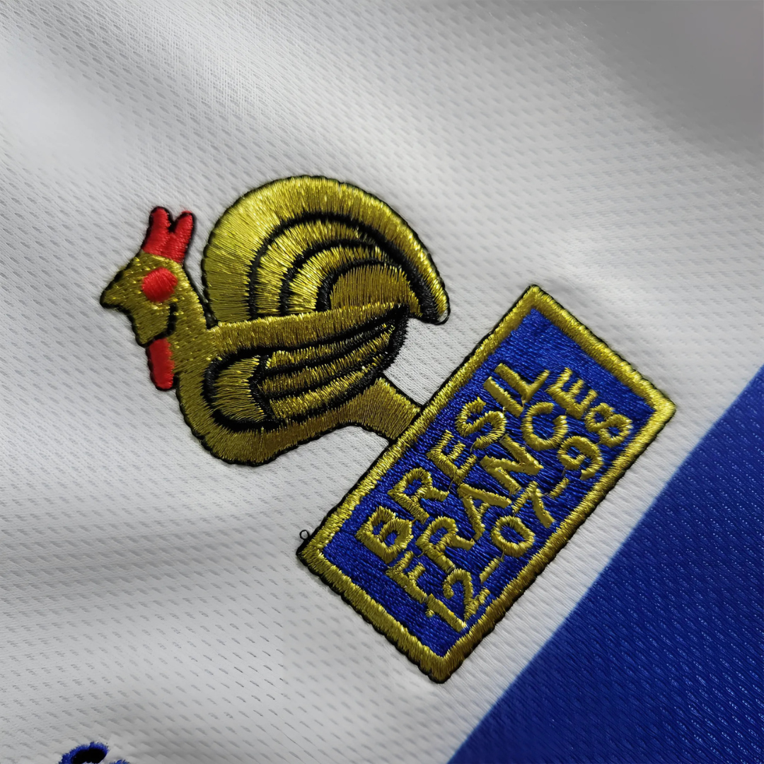 Camiseta Retro Francia 1998 Visita