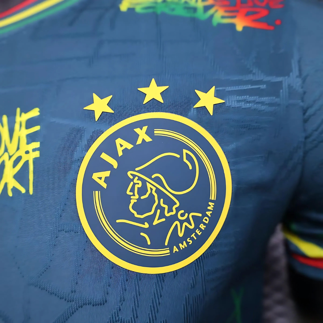 Camiseta Ajax 25/26 Edición Especial Bob Marley Verde