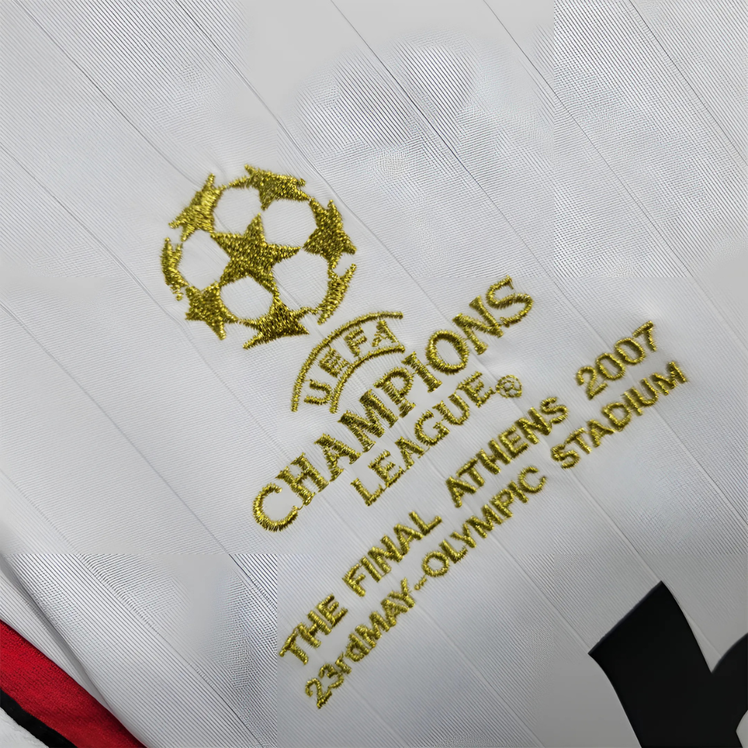 Camiseta Retro AC Milán 06/07 Edición Final de Champions