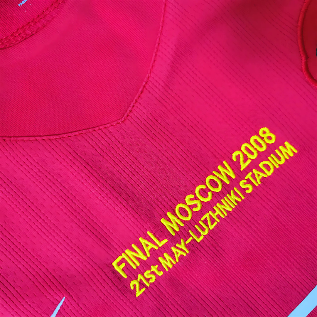 Camiseta Retro Manchester United 07/08 Local UEFA Champions League
