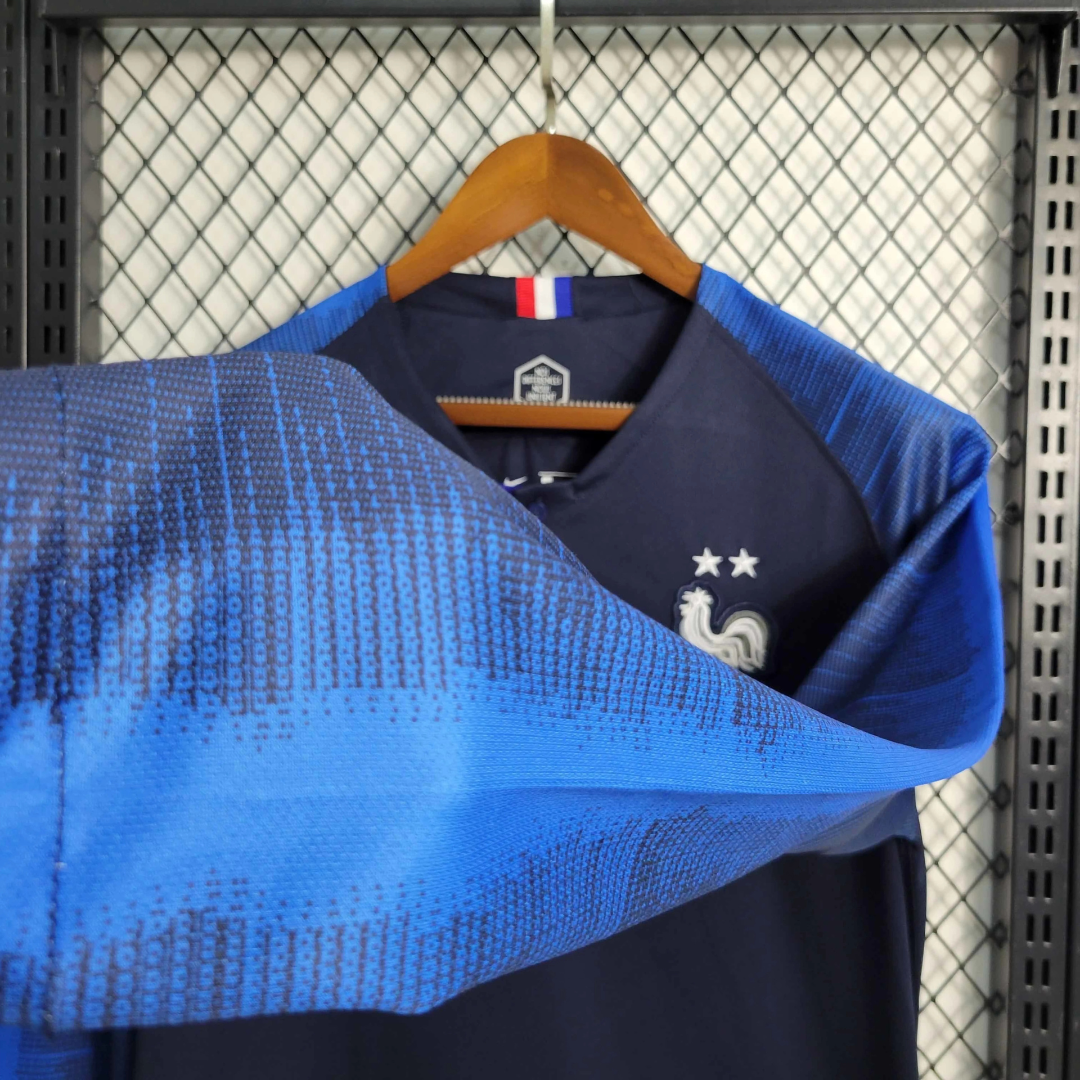 Camiseta Retro Francia 2018 Local
