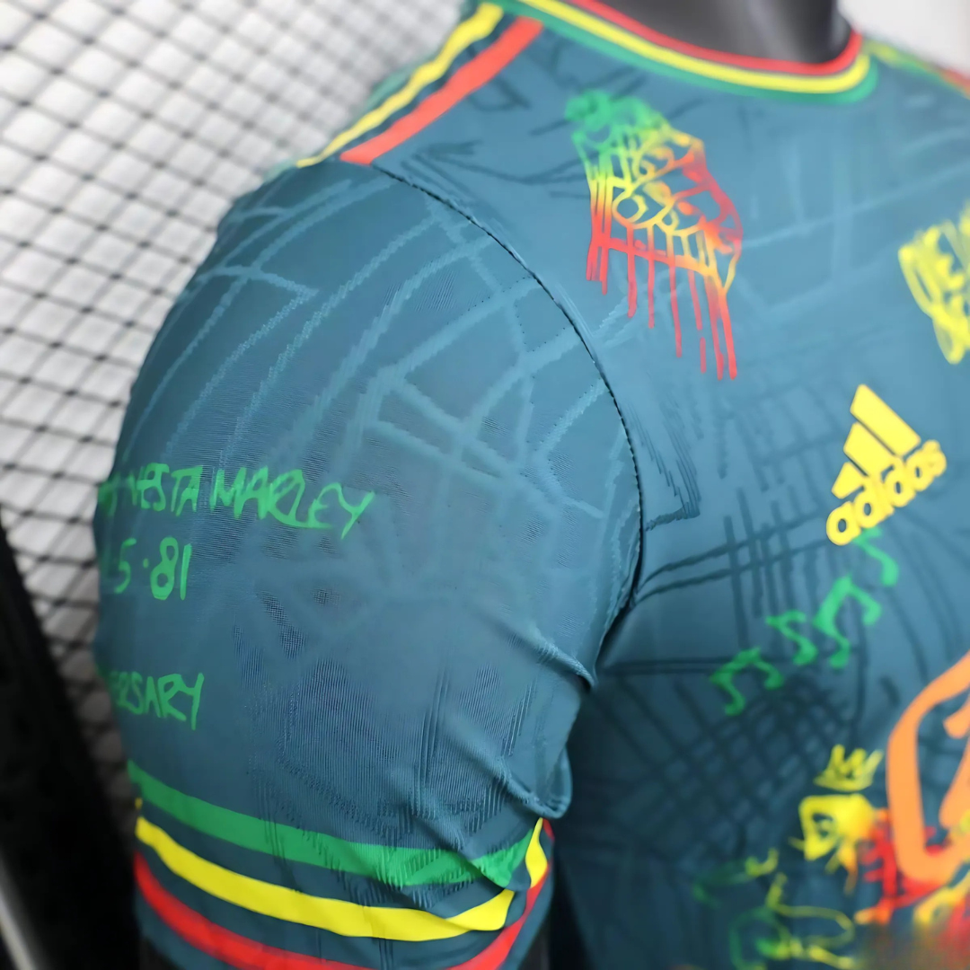 Camiseta Ajax 25/26 Edición Especial Bob Marley Verde
