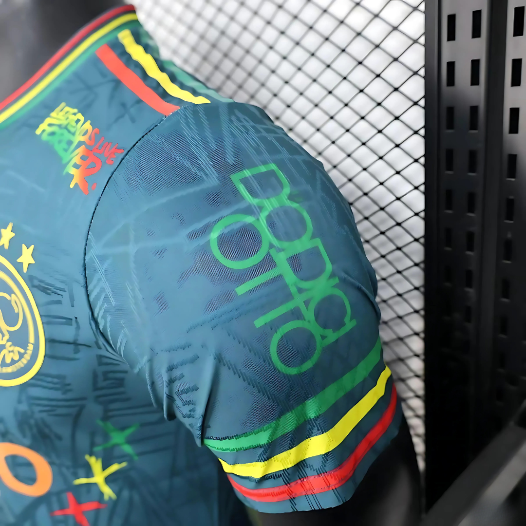 Camiseta Ajax 25/26 Edición Especial Bob Marley Verde