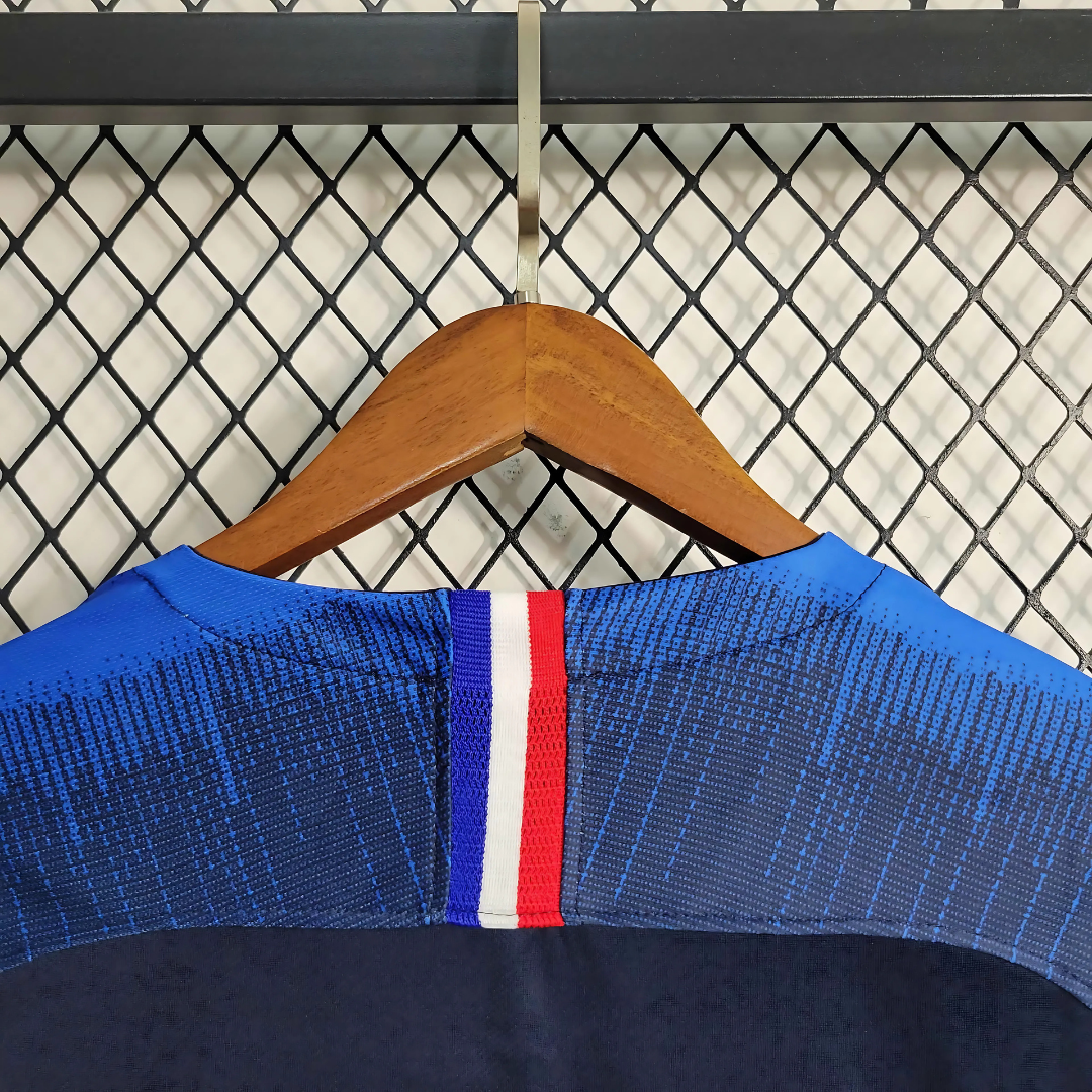 Camiseta Retro Francia 2018 Local