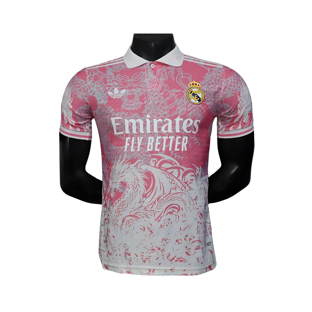 Camiseta Real Madrid 25/26 Pink Dragon Ink Edition