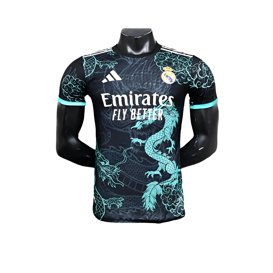 Camiseta Real Madrid 25/26 Blue Dragon Edition