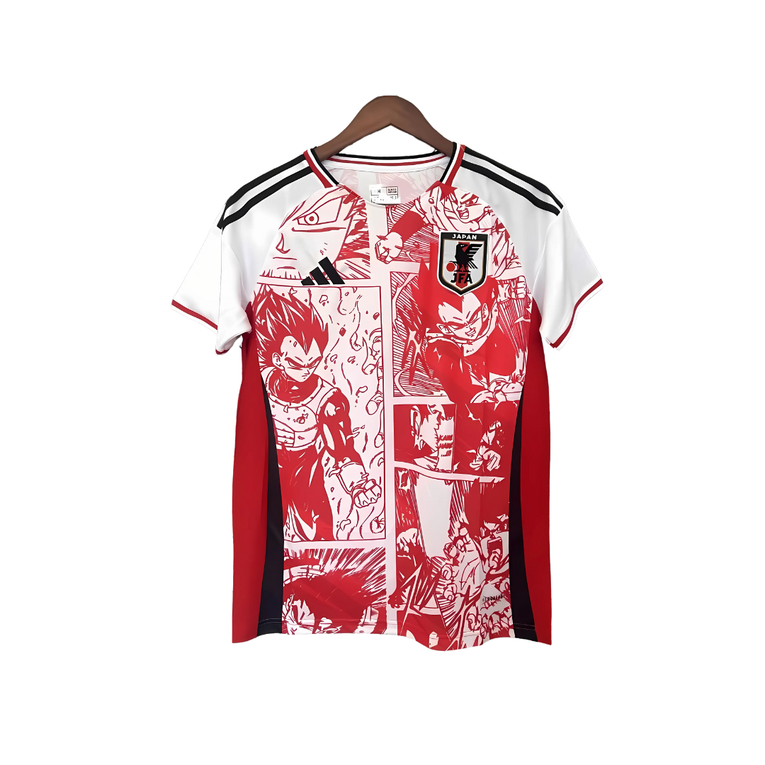 Camiseta Japón 2024 Dragon Ball Z Red Comic Edition