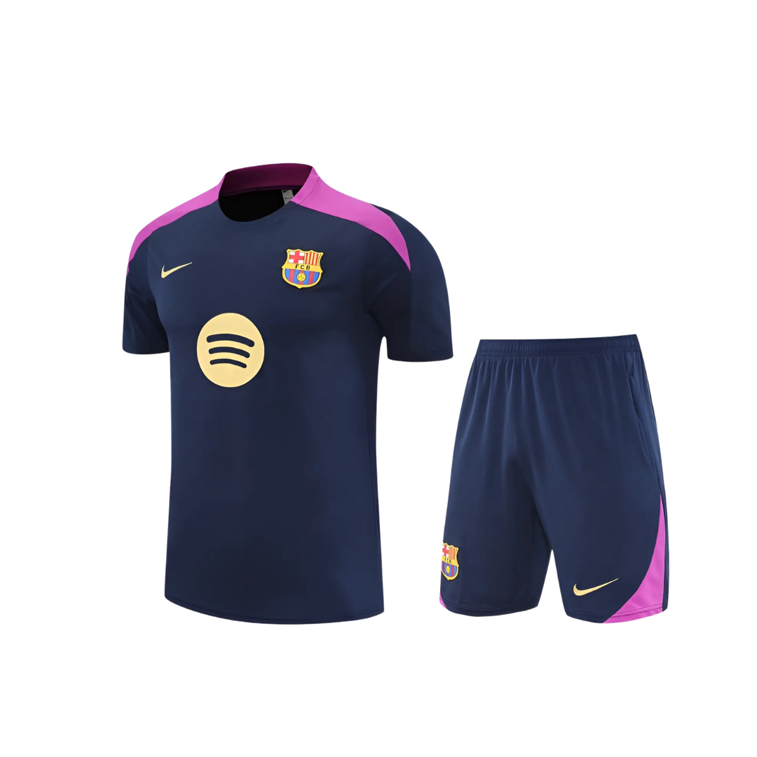 Kit Camiseta de Entrenamiento Azul Marino - FC Barcelona 25/26