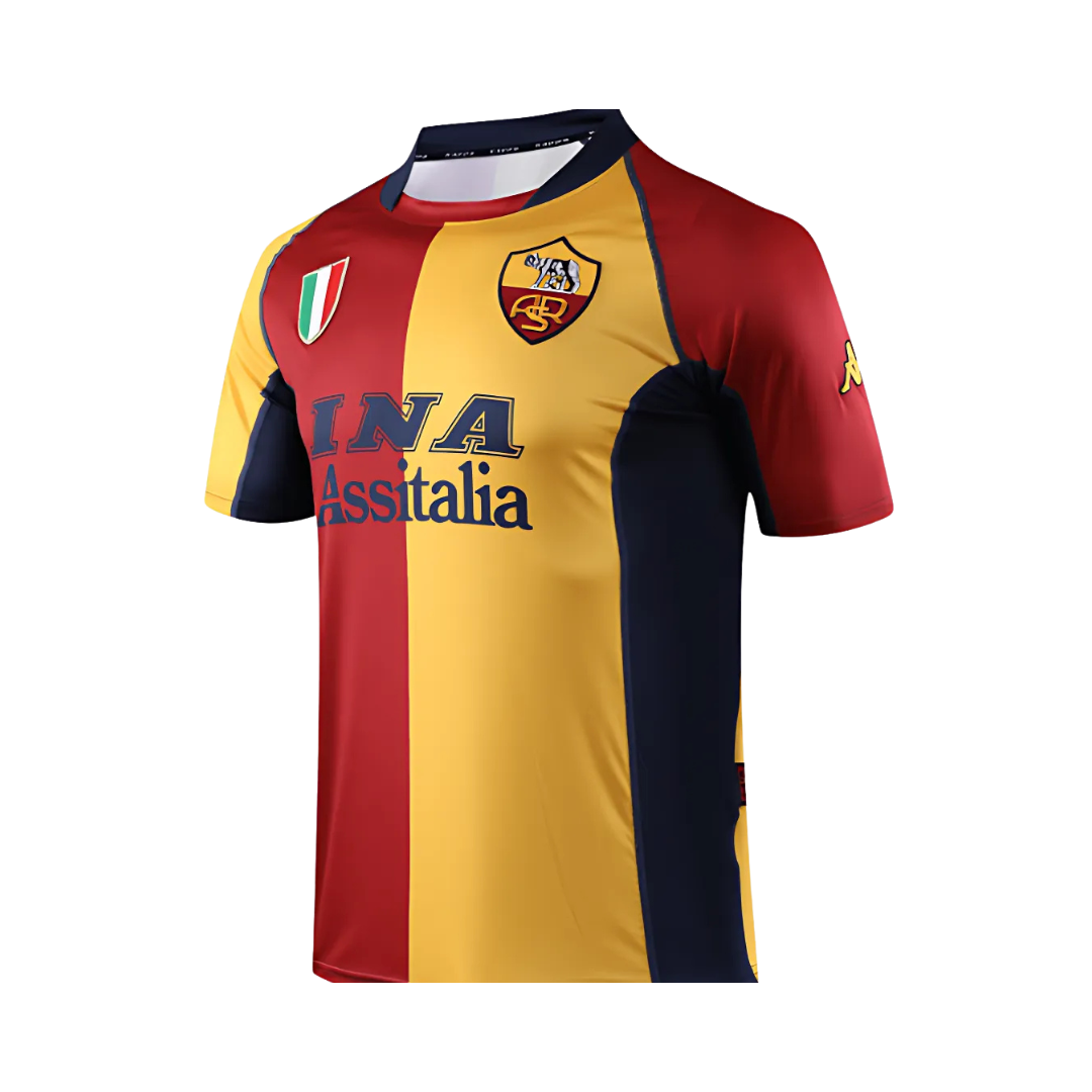 Camiseta Retro AS Roma 01/02 Local - Champions League