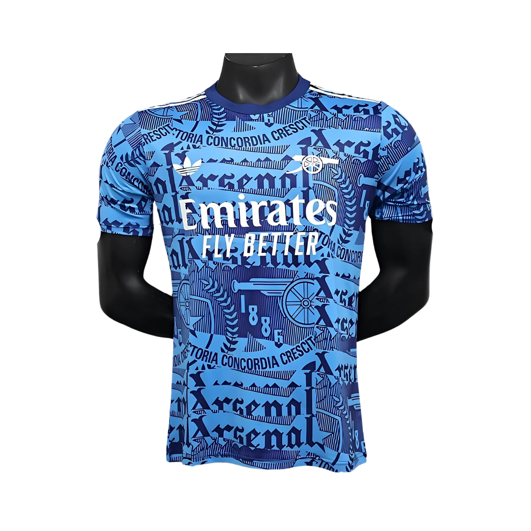 Camiseta de Entrenamiento Arsenal 2025/26 Azul