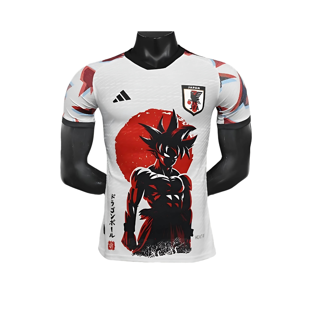 Camiseta Japón 2024 Goku White Version