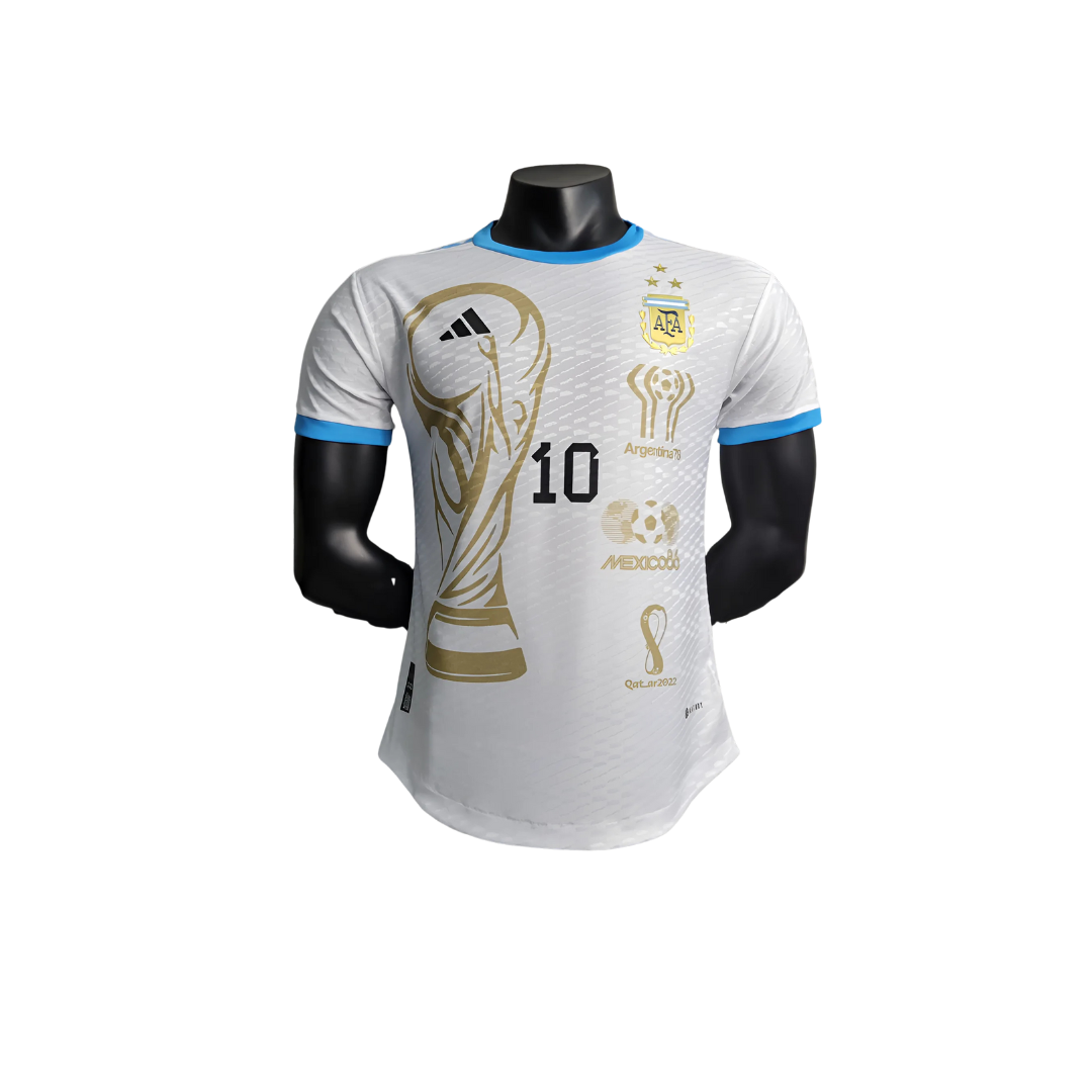 Camiseta Argentina 2023 Edición Especial Campeones del Mundo