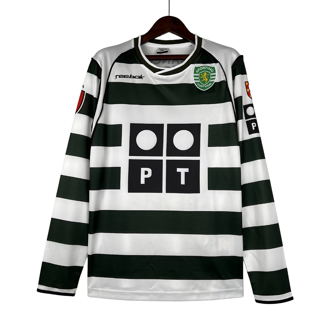 Camiseta Retro Sporting CP 02/03 Local