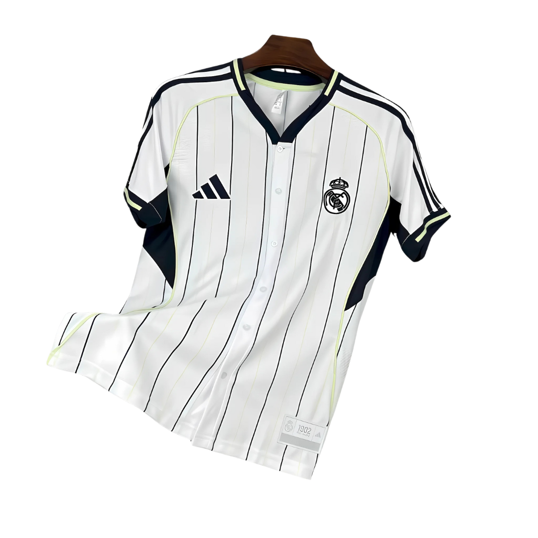Camiseta Real Madrid 25/26 Baseball Edition