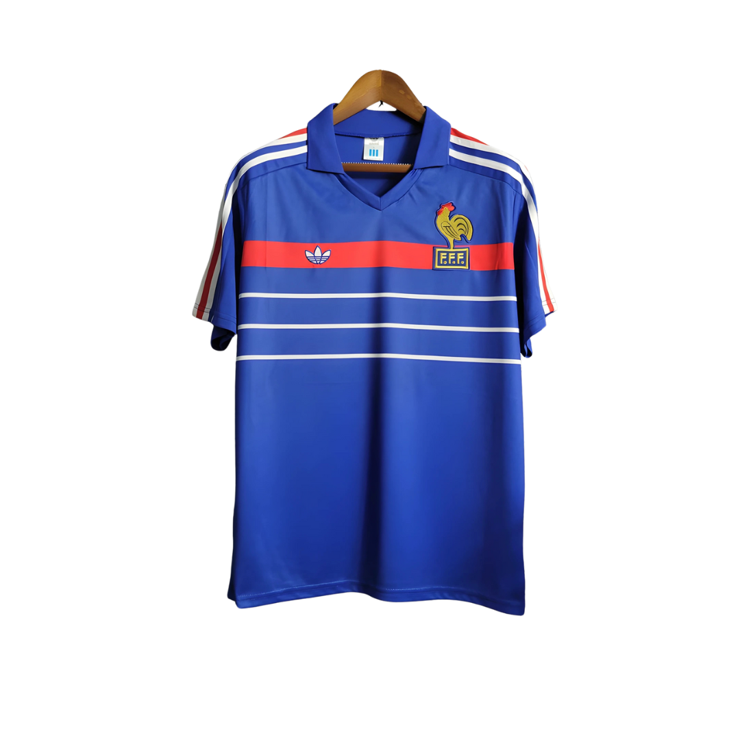Camiseta Retro Francia 1984 Local