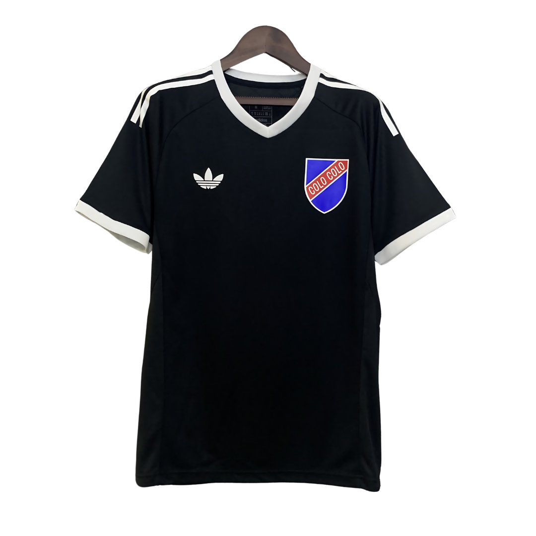 Camiseta Colo Colo 25/26 Edición Especial 100 Aniversario Negra