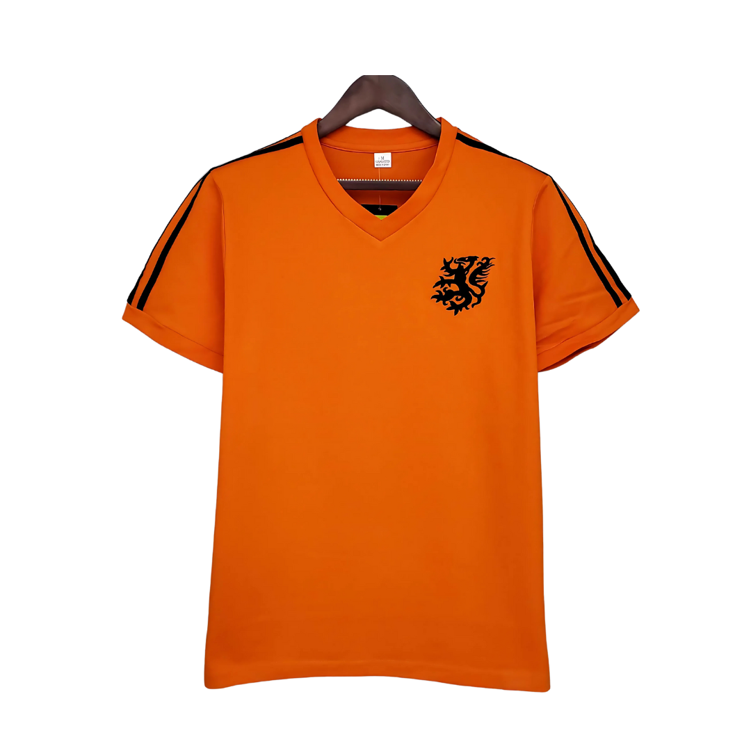 Camiseta Retro Holanda 1974 Local