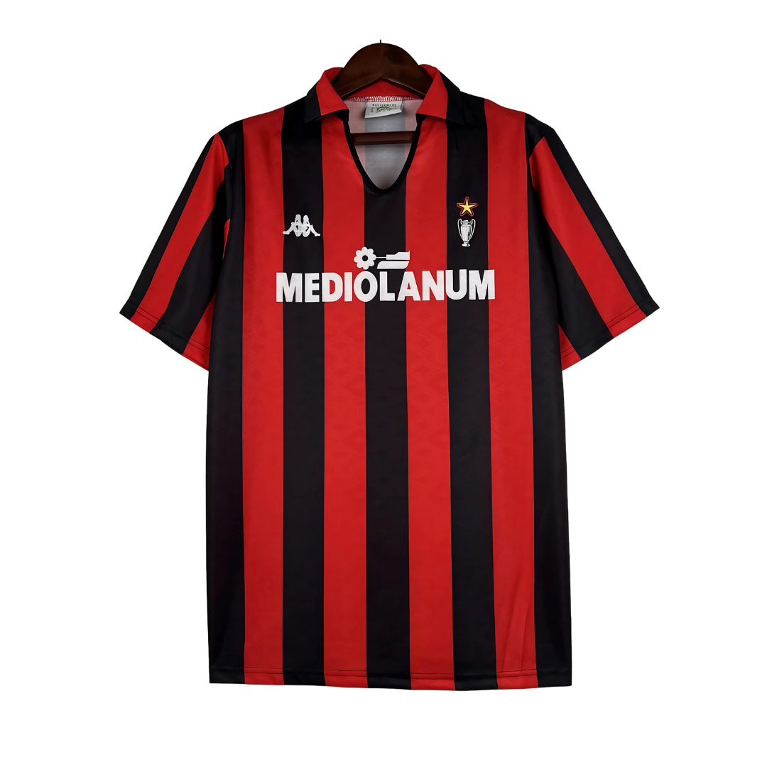 Camiseta Retro AC Milán 89/90 Local