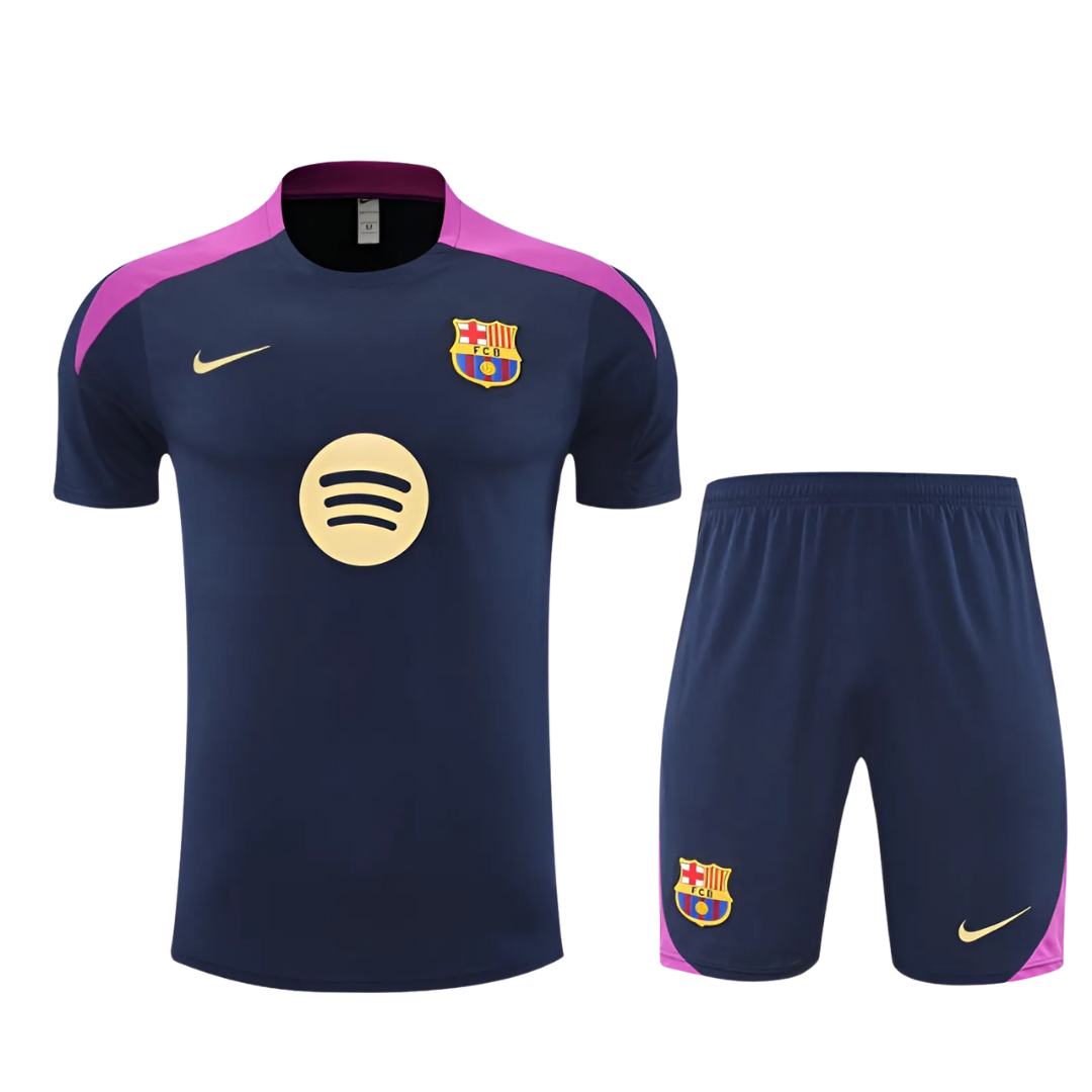 Kit Camiseta de Entrenamiento Azul Marino - FC Barcelona 25/26
