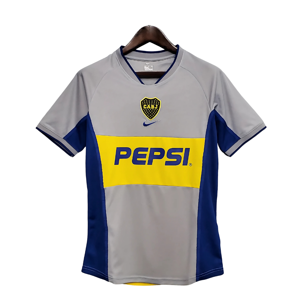 Camiseta Retro Boca Juniors 02/03 Tercera