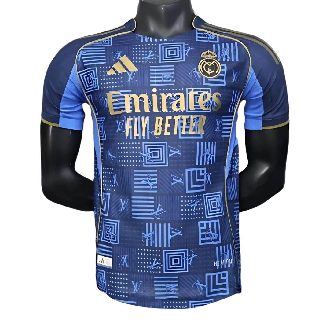 Camiseta Real Madrid 25/26 Blue Geometric Specials