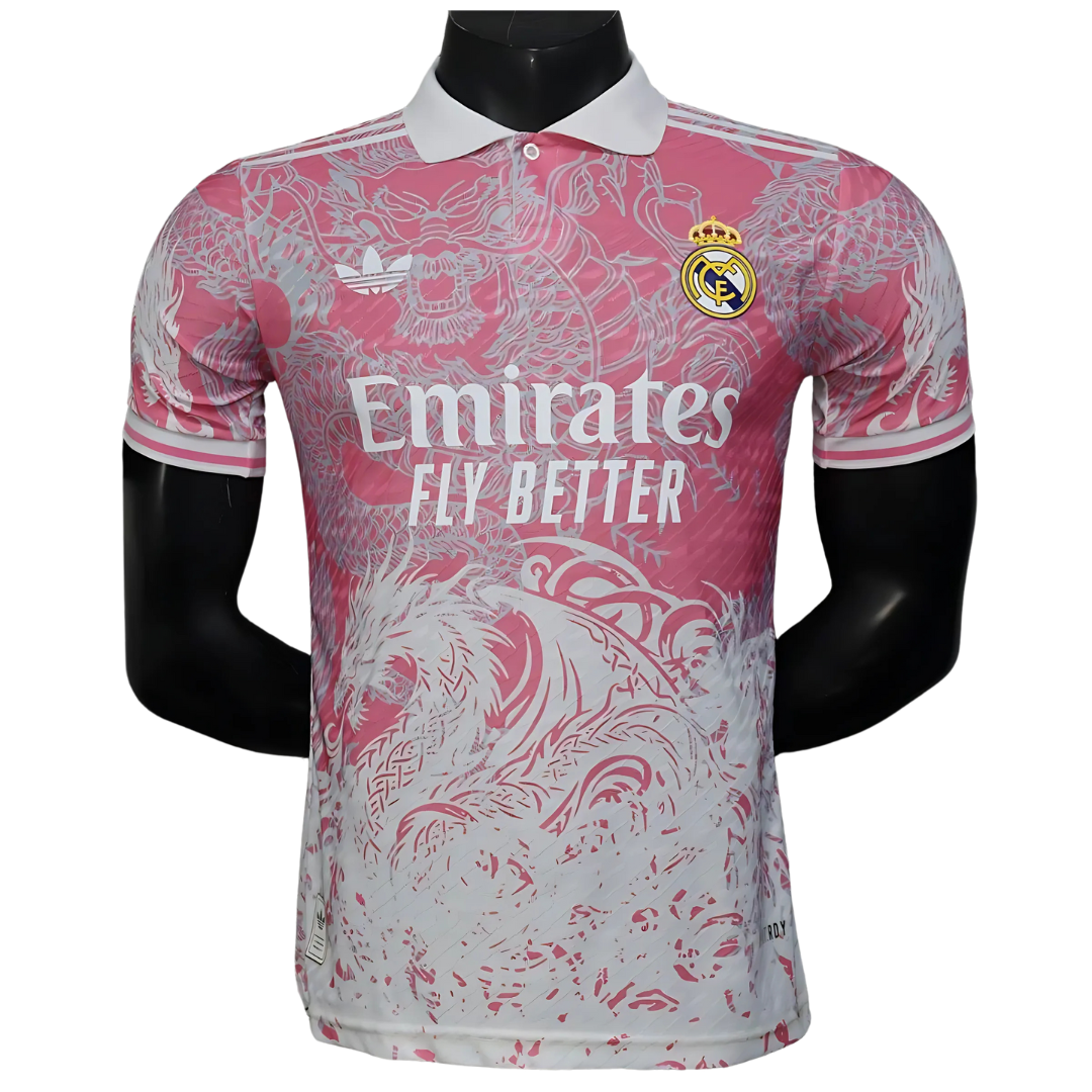 Camiseta Real Madrid 25/26 Pink Dragon Ink Edition