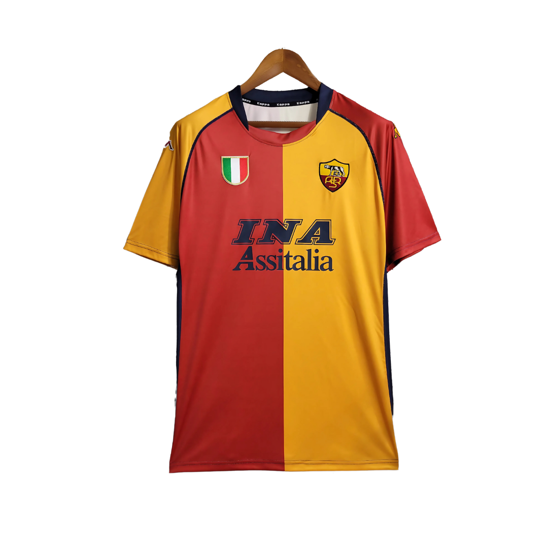 Camiseta Retro AS Roma 01/02 Local - Champions League