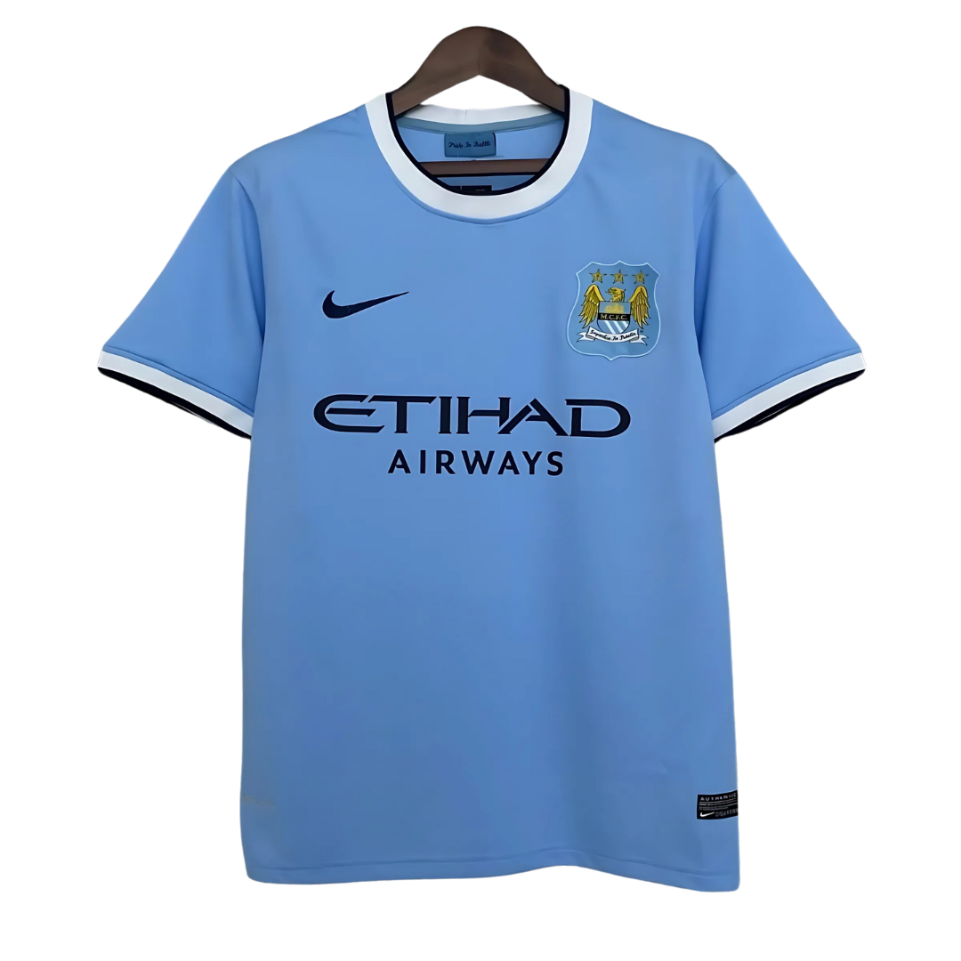 Camiseta Retro Manchester City 13/14 Local