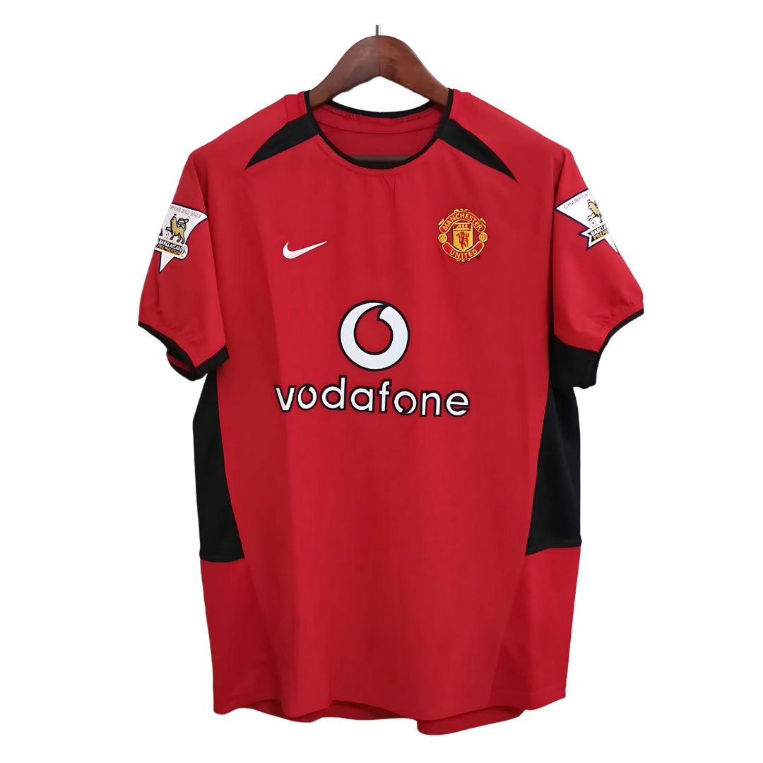 Camiseta Retro Manchester United 02/04 Local