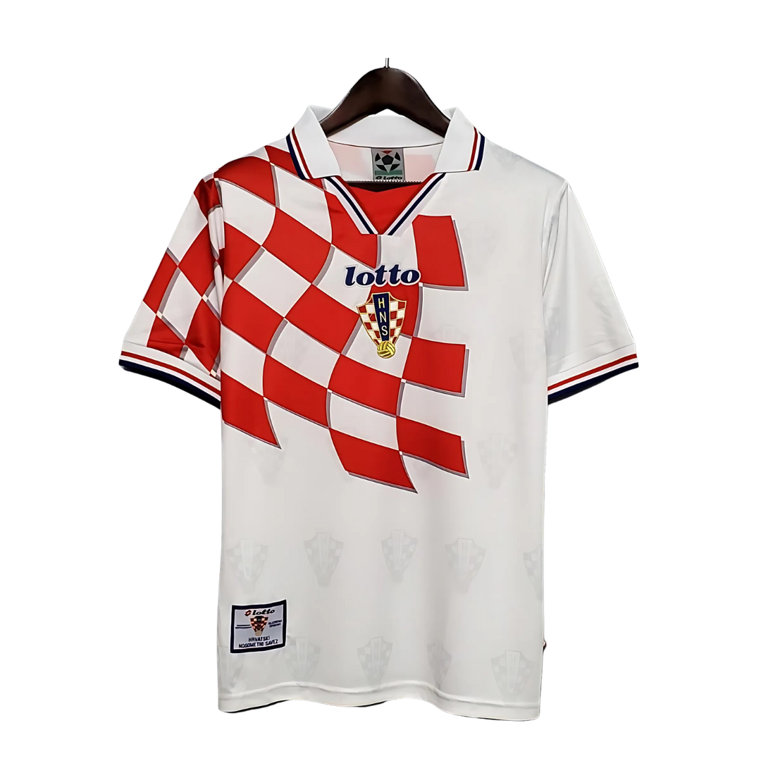 Camiseta Retro Croacia 1998 Visita