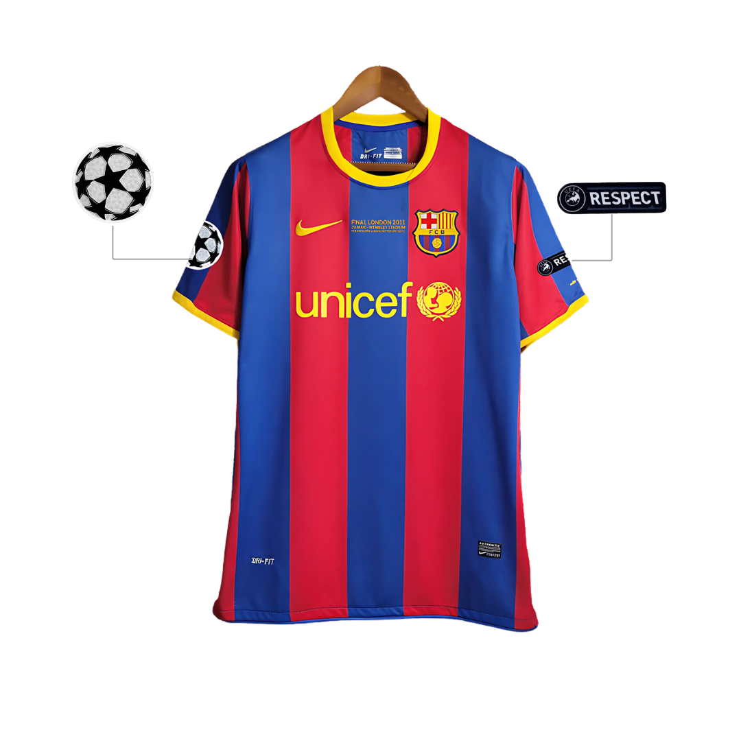 Camiseta Retro FC Barcelona 10/11 Local
