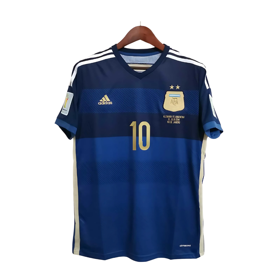 Camiseta Retro Argentina 2014 Visita