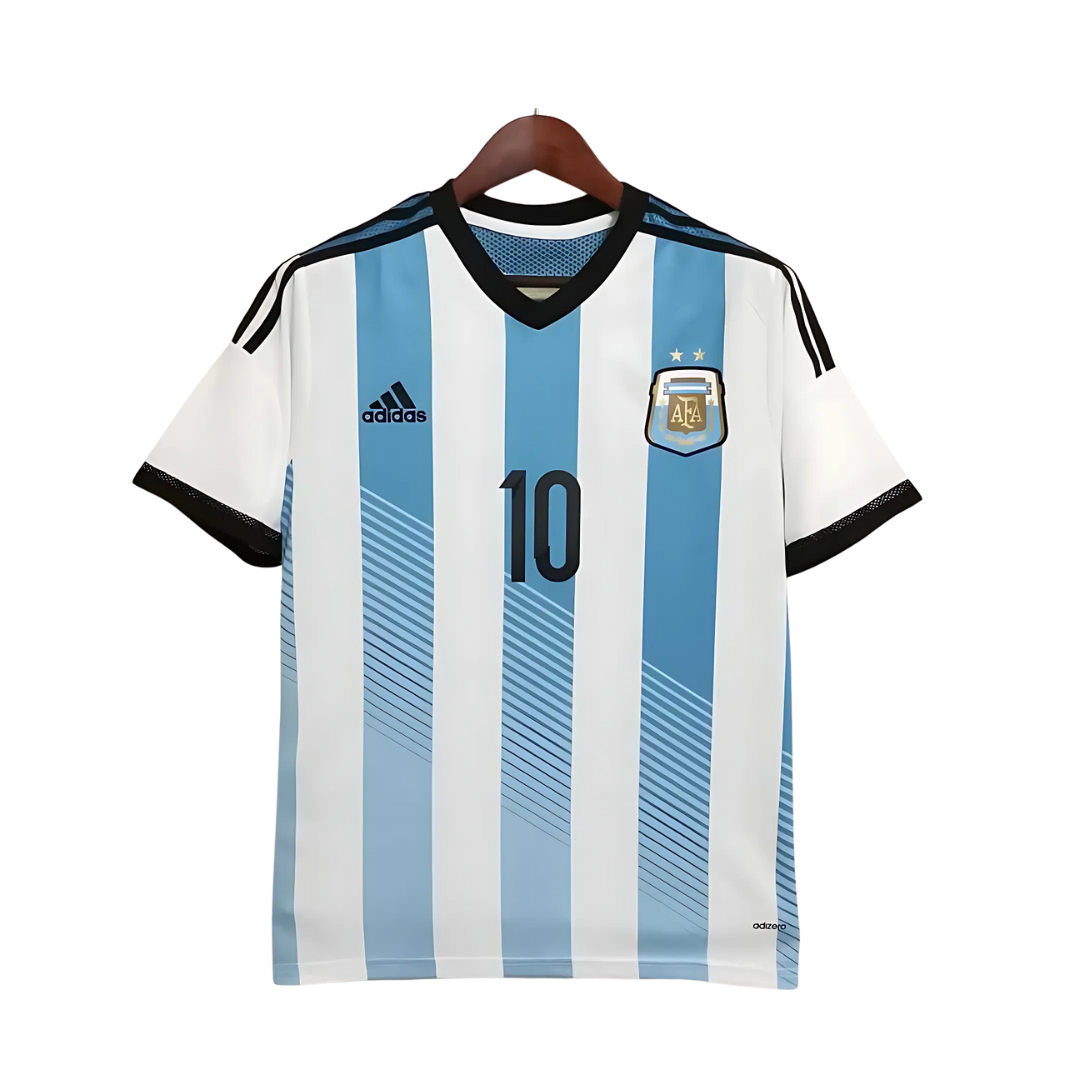 Camiseta Retro Argentina 2014 Local