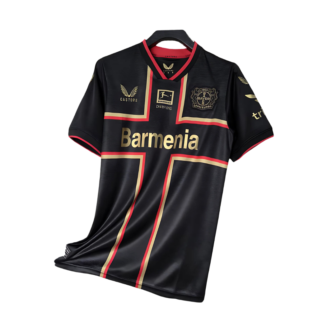 Camiseta Bayer Leverkusen Edición Especial Campeones 23/24