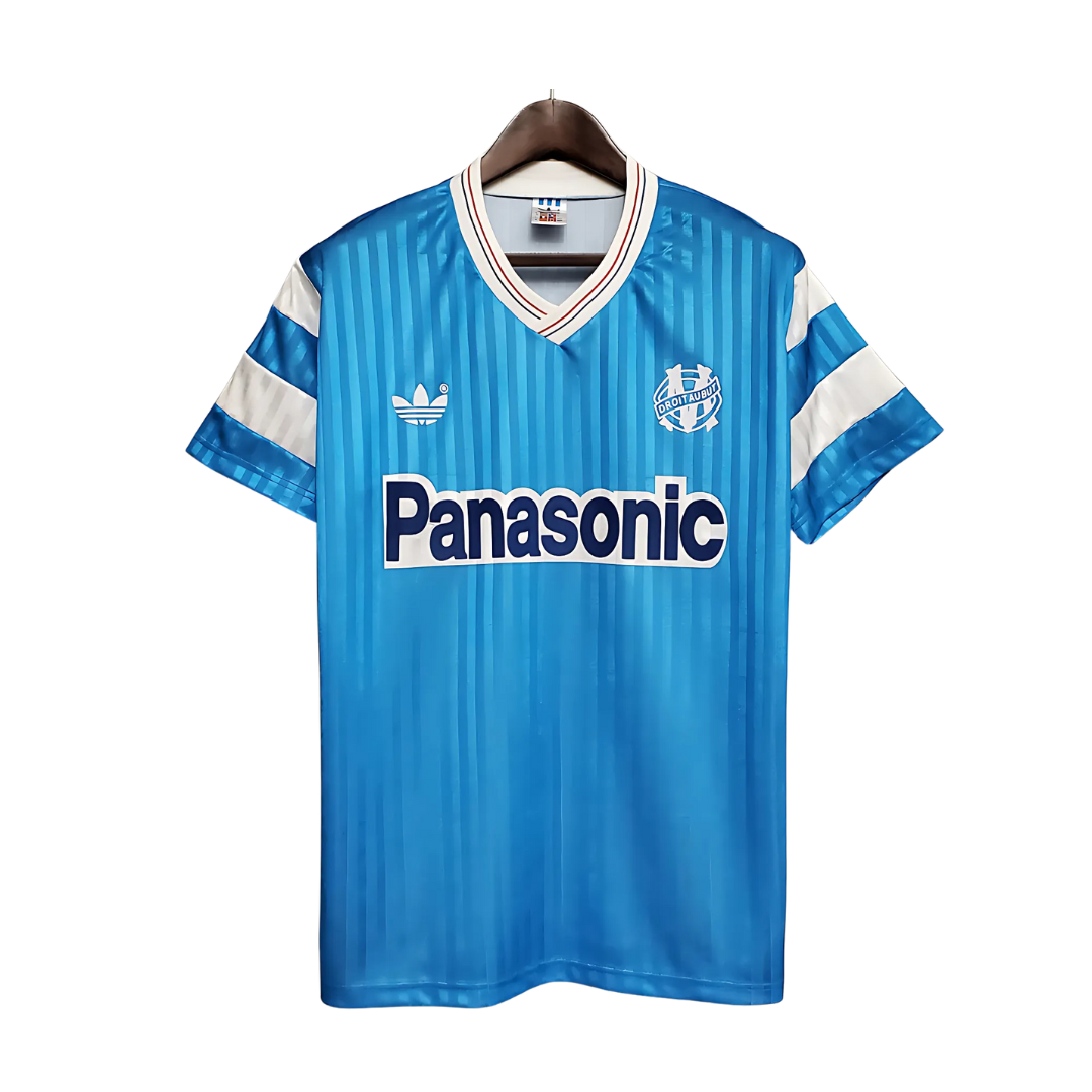 Camiseta Retro Olympique Marsella 90/91 Visita