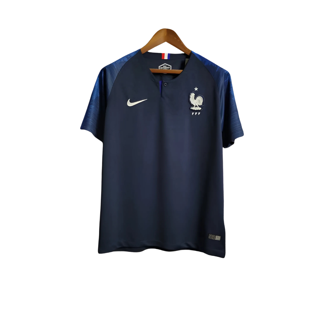 Camiseta Retro Francia 2018 Local
