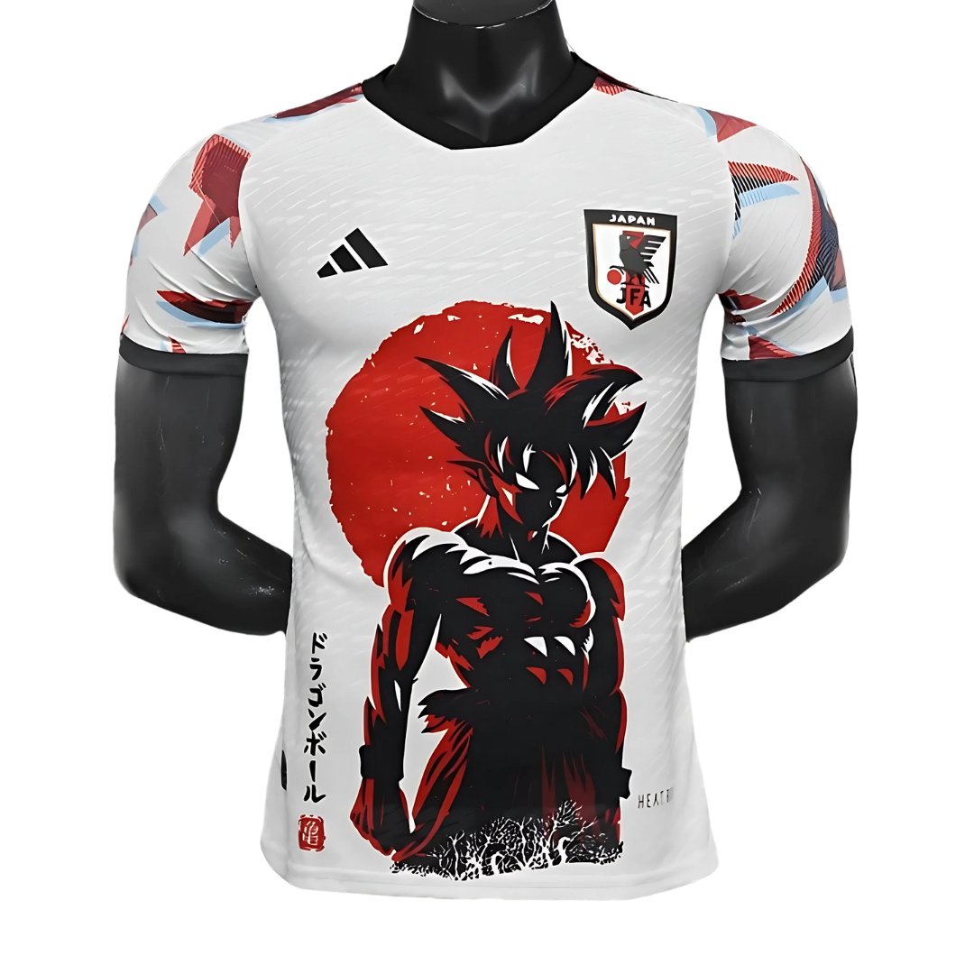 Camiseta Japón 2024 Goku White Version