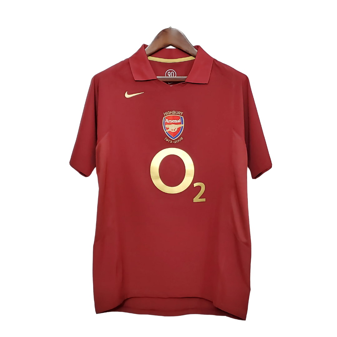 Camiseta Retro Arsenal 05/06 Local