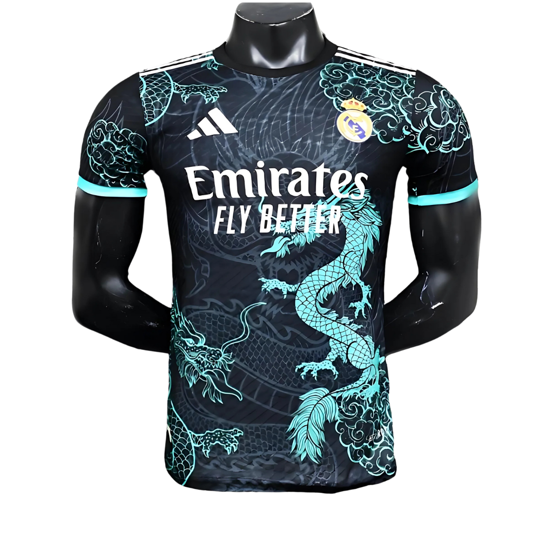 Camiseta Real Madrid 25/26 Blue Dragon Edition