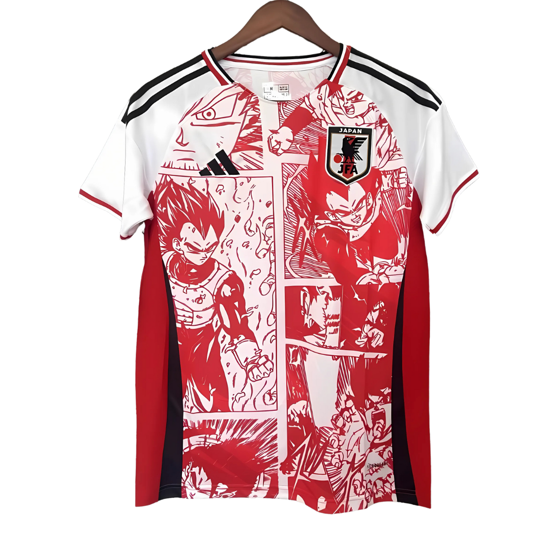 Camiseta Japón 2024 Dragon Ball Z Red Comic Edition