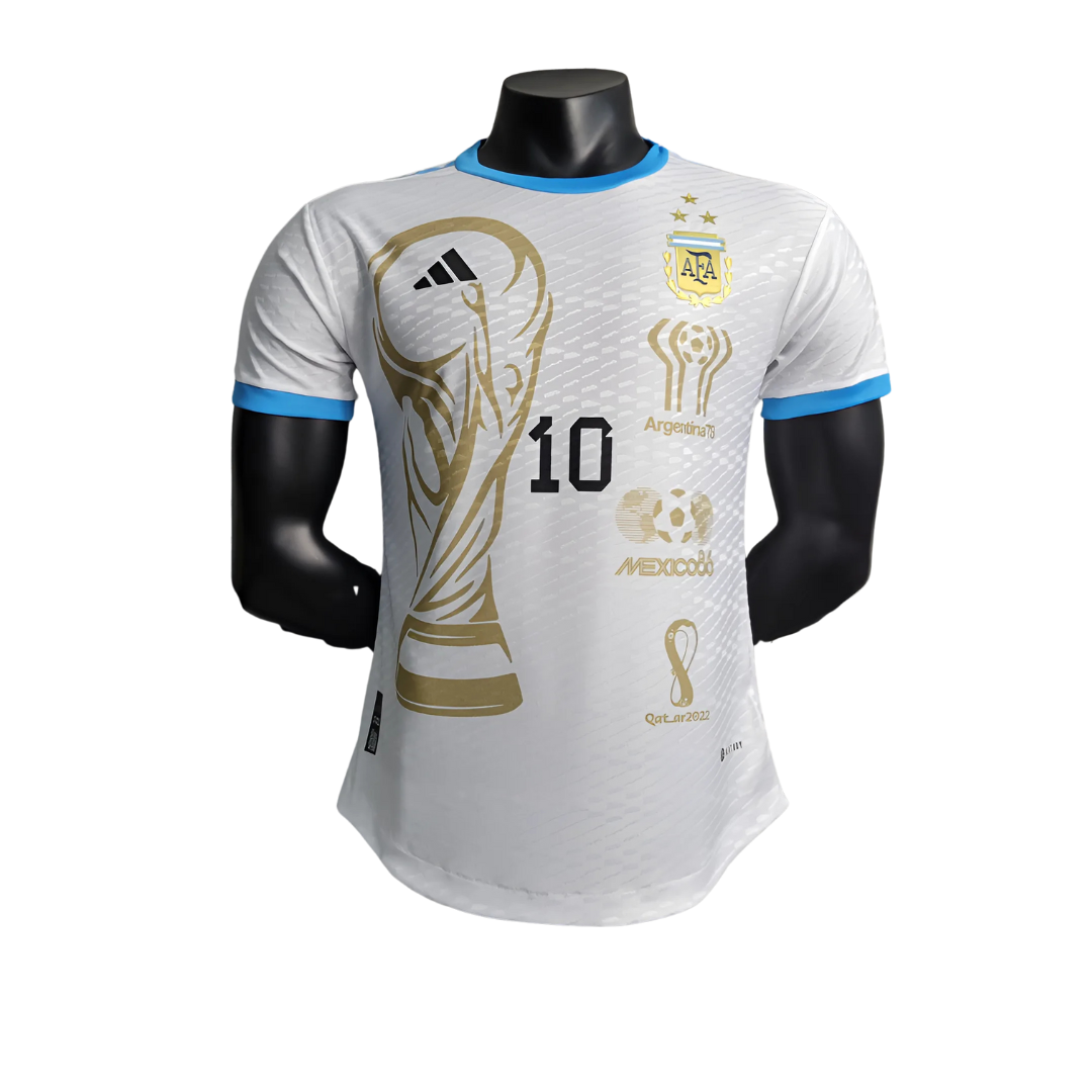 Camiseta Argentina 2023 Edición Especial Campeones del Mundo