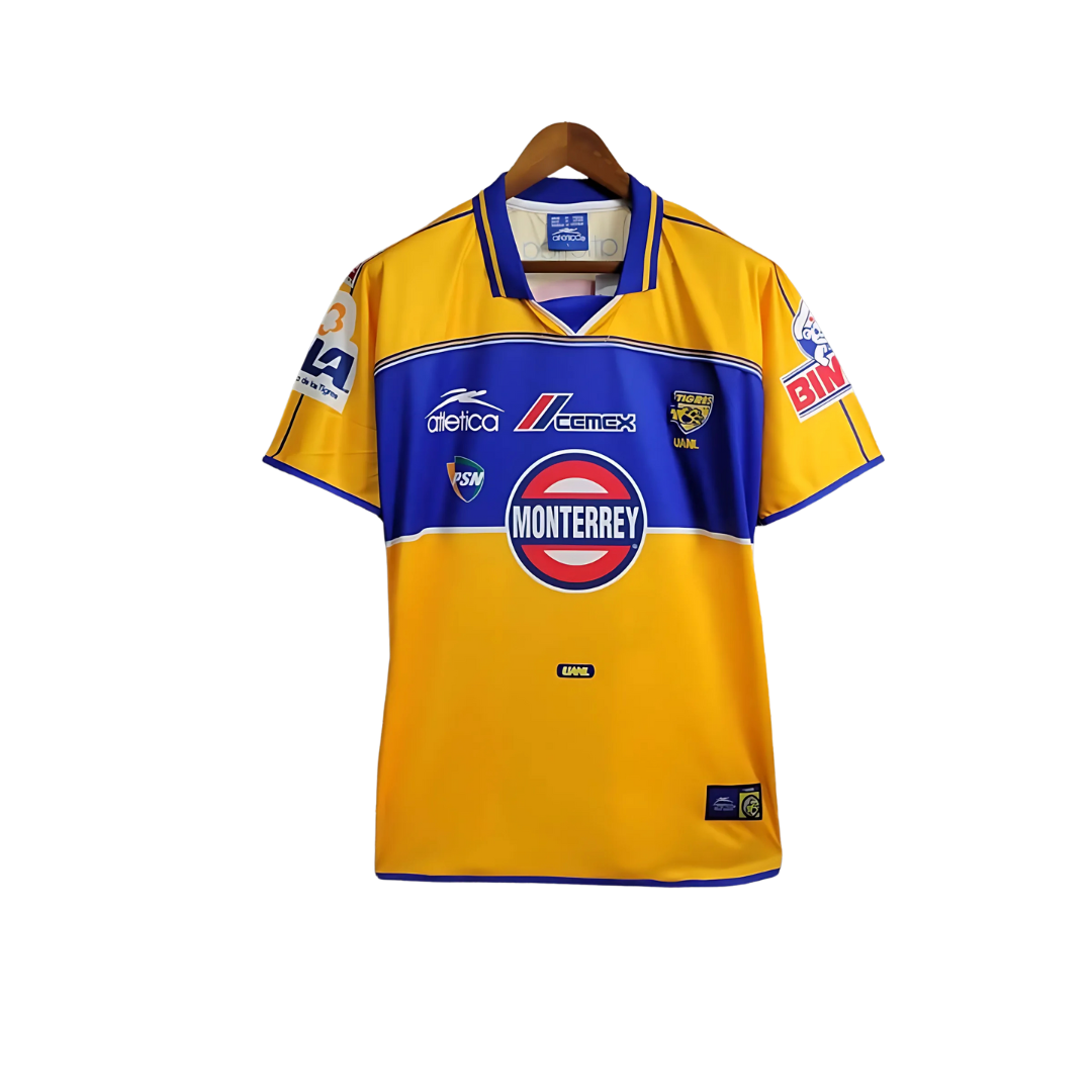 Camiseta Retro Tigres UANL 00/01 Local