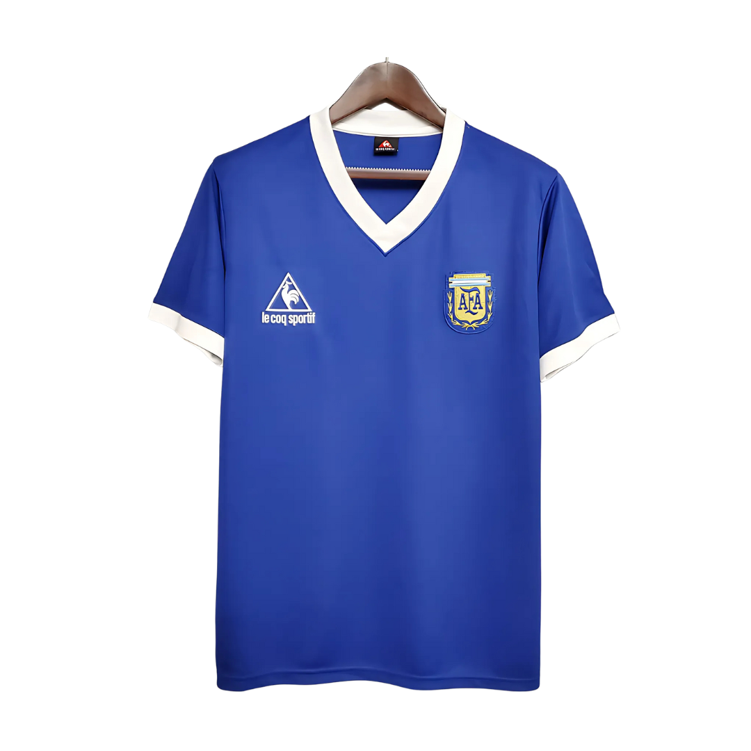 Camiseta Retro Argentina 1986 Visita