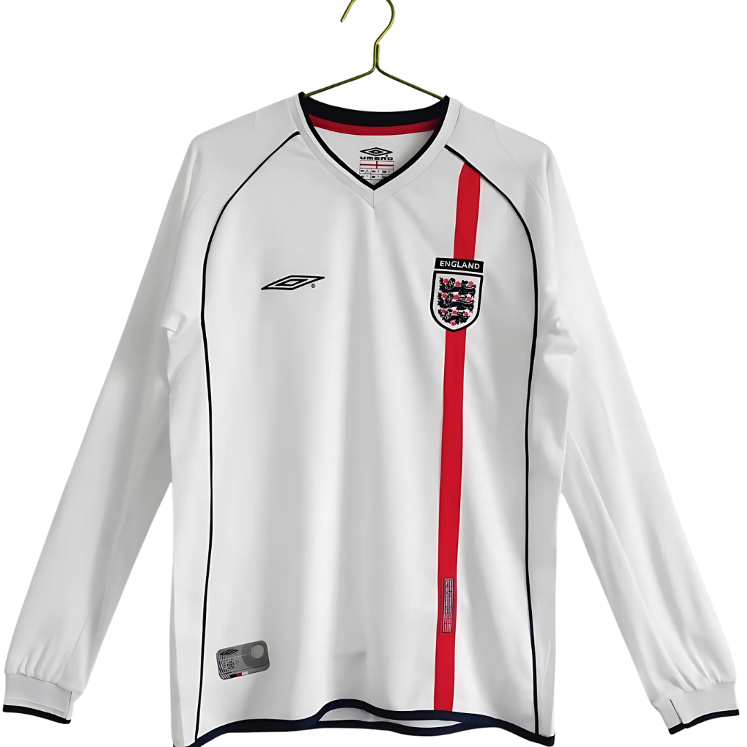 Camiseta Retro Inglaterra 2002 Local