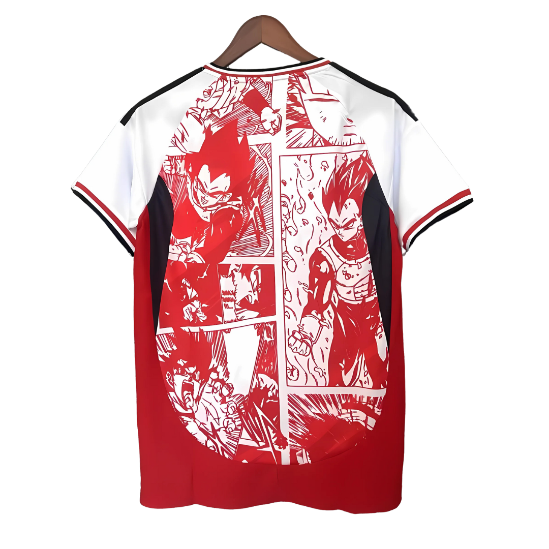 Camiseta Japón 2024 Dragon Ball Z Red Comic Edition